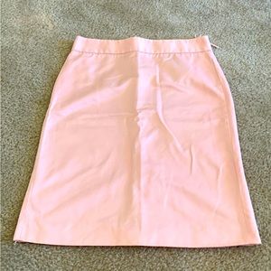 Pink J.Crew Pencil Skirt